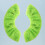 Figure Skate Absorb Towel Polyester 1 Pair M 11