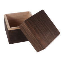 1Pc Retro Wooden Gift Box Premium Wood Packing Box for Gift Storage