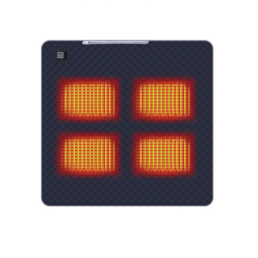 Smart 5V Heating Pad - Portable Thermostat Controlled Heated Seat Warmer for Office & Outdoor Use