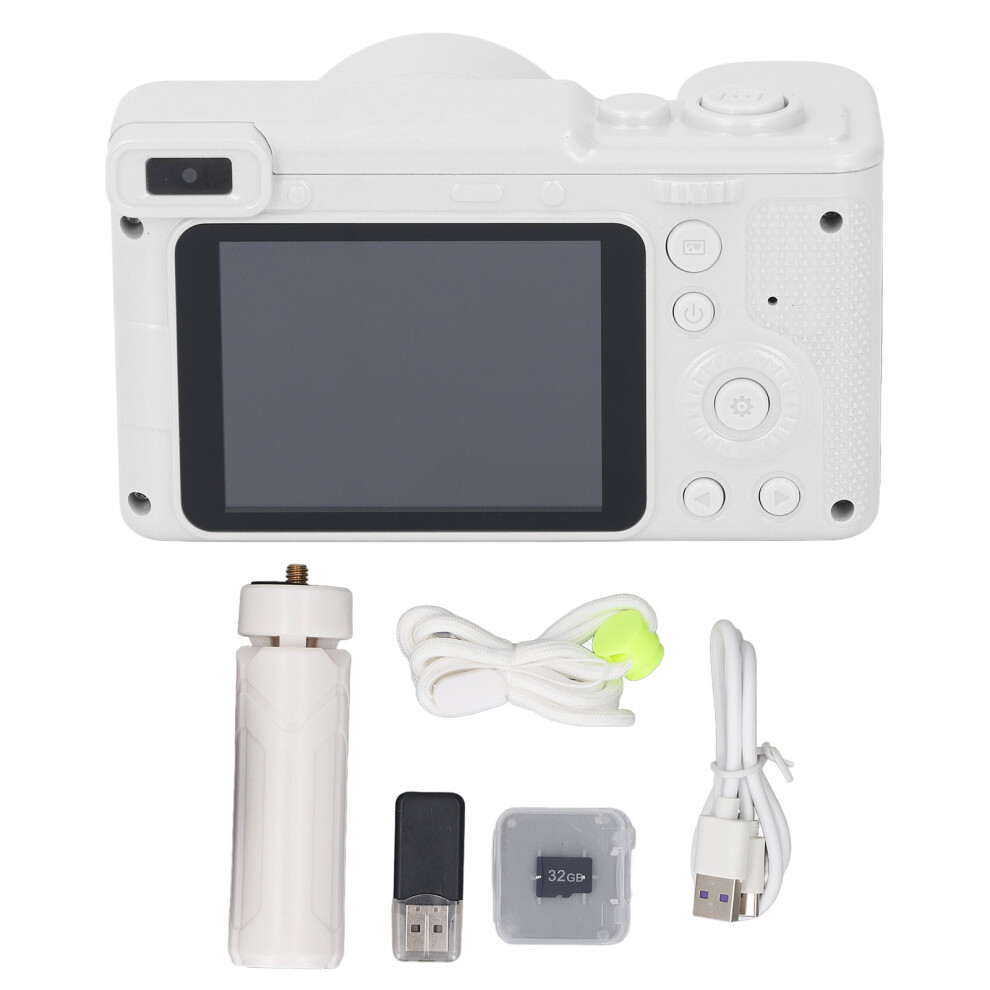 2.4 Inch 4K Digital Video Camera 96Mp 4X Hd Focus White 8130196267337