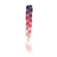 Handwoven Shooting Silk Dirty Braid Shiny Gold And Silk Big Braid Braiding Hair Pyrofilament Hair Braids Extension 24inches Glitter Hair Extension Bra
