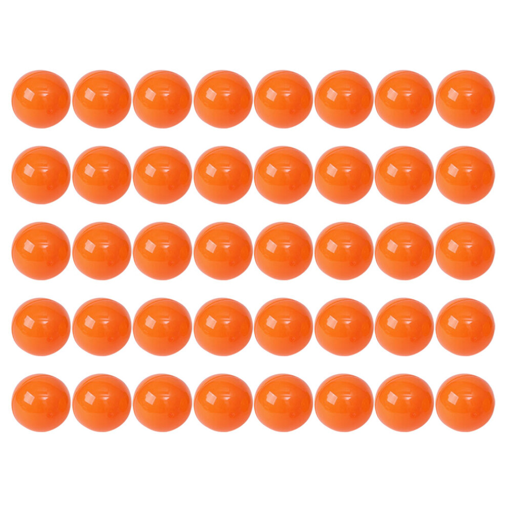 100pcs Ball Raffle Balls Round Capsules Orange Pvc-image-OPC-PK7QJXJ-NEW