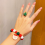 Kids DIY Christmas Bracelet Kit - Holiday Magic in Making 3
