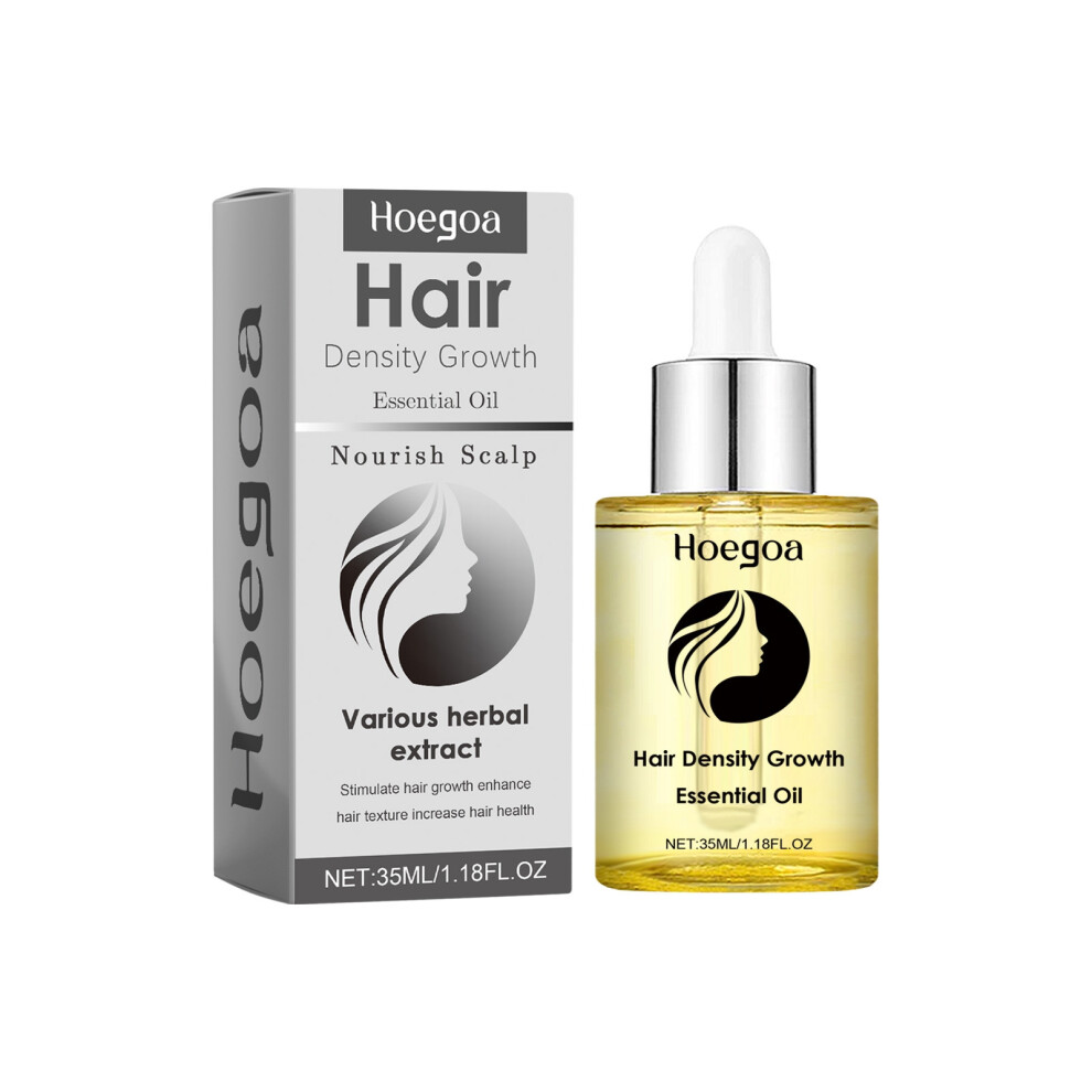 Nourishing Hair Essential Oil for Dry & Damaged Hair - Promotes Growth & Moisture, 35ml