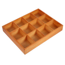 Wooden Storage Box Compartments Drawer Organizer For Ties Bras Briefs Socks And Jewelry For Dresser Organizer And Closet Storage