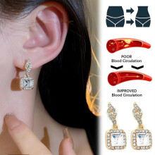 Germanium Earrings Women's Irregular High-end Earrings, Needle Shaped Geometric Earrings