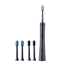 Soft Bristles Electric Toothbrush Rechargeable Electric Toothbrush Pair Set 6 Cleaning Modes / 5 Replacement Brushes