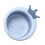 Folding Baby Face Basin Cartoon Portable Bathing 2