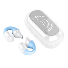 S03 Earclip Type Digital Wireless Bluetooth Headset, Non-earphone Stereo Music Headset