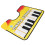 Electric Piano Floor Mat Fun Relaxing Portable 10