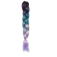 Handwoven Shooting Silk Dirty Braid Shiny Gold And Silk Big Braid Braiding Hair Pyrofilament Hair Braids Extension 24inches Glitter Hair Extension Bra