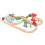 Wooden Train Tracks Set Simulation City Train Set 6