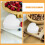 2 Pcs Foam Cake Dummies Dummy Heart Shaped Decorations White 8