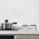 Stainless Steel Small Saucepan Wood Handle Multi Use Kitchen Pot 11