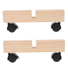 2 Pcs Stand Pull Partition Screen 29.50x11.00x3.60cm