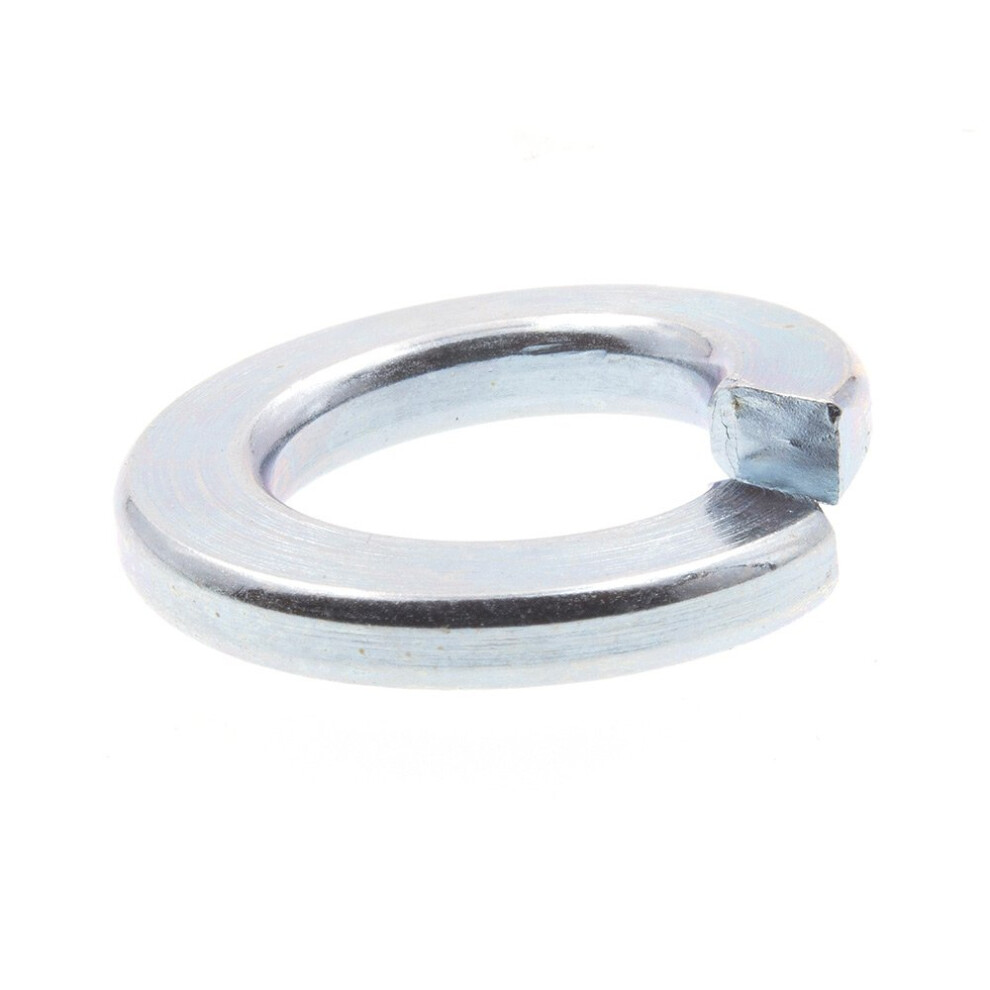 9119507 Split Lock Washer, M8 Size, Galvanized Steel, Heavy-Duty Fastener For Secure Connections 6038364961761