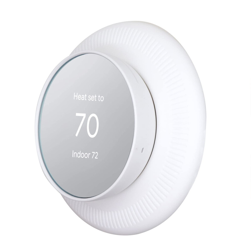 Silicone Wall Plate Cover For Thermostat, White Scratch-Resistant Wall Covering, Elegant Design, Easy Installation 6038364961853