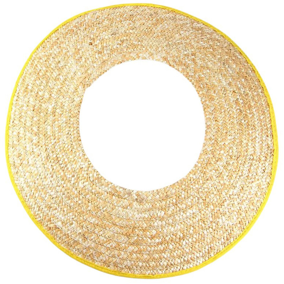 Schutz-Sonnenschutz Fã¼R Bauhelme, 45 Cm/50 Cm Durchmesser, Strohvisiere Fã¼R Harte Hã¼Te, Uv-Schutz, Krempen 6947110826554