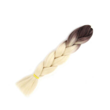 24 Inch Braiding Hair Extensions High Temperature Synthetic Fibre, Pre Stretched Braiding Hair for Women