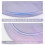 5 Pcs Natural Plates Unbreakable Dinner Plates Eco Friendly Tableware Set Dish Plates For Camping Travel 3