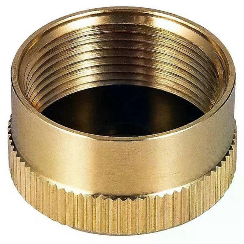5 Pieces Solid Brass Refill Cap 1 LB Propane Bottle Cap Gas Tank Cylinder Sealed Cap Protect Cap For 1