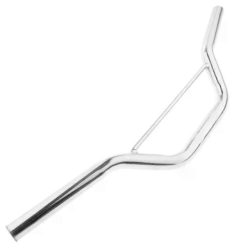 Manubrio Drag cromato da 54 mm per moto da cross da 43-49 cc 2