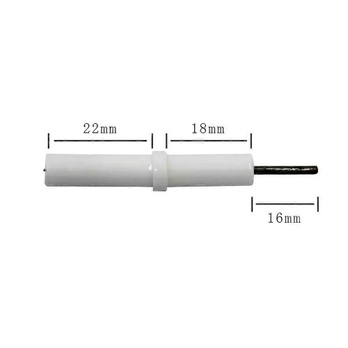 56mm Ceramic Electrode Needle Ignition Electric Unit Part Ceramic Igniter Spare for Kitchen Gas Cooker 1