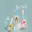 Simulation Ukulele Instrument Toy Cartoon 4 12
