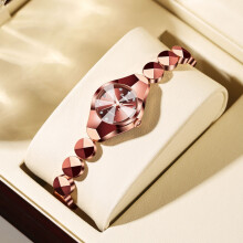 (Rose Gold - Coffee noodles) Ladies' waterproof, versatile, niche, high-end, exquisite bracelet, fashionable, ins style, light luxury quartz watch