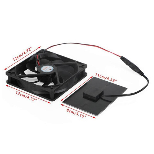 Solar Fan Monocrystalline 3W12V Plus Frame Solar Panel Module DIY Portable Charging 2
