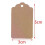 50/100Pcs Blank Kraft Schmuck Preis Label String Tags Geschenk Karten Mit 20m 3