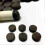 Lot de 5 embouts de queue de billard 13 mm, dureté M, accessoires pour queue de billard 3