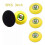 5Pcs 3inch 75mm Sanding Discs Hook and Loop M6 Thread Backing Pad for Air Sander Grinding Polishing 3