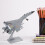 Fighter Airplane Model with Stand Alloy Fighter 11
