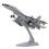Fighter Airplane Model with Stand Alloy Fighter 1