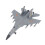 Fighter Airplane Model with Stand Alloy Fighter 5