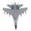 Fighter Airplane Model with Stand Alloy Fighter 3
