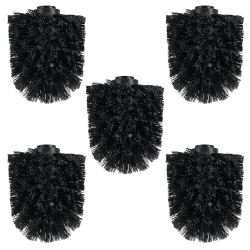 5 Pcs Toilet Brush Head Replacement Only Heads Refill 2