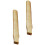 Hatchet Replacement Handle Durable Wood 2pcs 13.8x1.4x1.2in 6