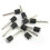 5Pcs Sanding Mandrels 127mm/317mm/635mm Rubber Shank Mandrels Silver 95mm Abrasive Tools Drum Sanding 4