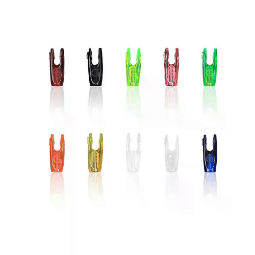 50 culatines de plástico para flechas, para bricolaje, para eje de flecha ID32/42/62 mm, accesorios 2