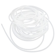 Flexibler Kabelorganisator-Schlauch – Spiralschutz für Kabel, Weiß, Φ4–20 mm