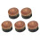 5Pcs/Pack 10/11/12/13mm Billiard Replacement Set Pool Cue Tips Pool Billiard Cue Stick Ferrules Screw-On 4