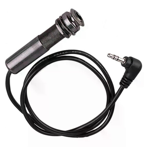 5X gitarr pickup kabel Piezo kabel ände Pin Jack Gitarr Adapter Stereo Instrument Kabel-ABJQ 1