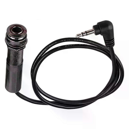 5X gitarr pickup kabel Piezo kabel ände Pin Jack Gitarr Adapter Stereo Instrument Kabel-ABJQ 2