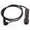 5X gitarr pickup kabel Piezo kabel ände Pin Jack Gitarr Adapter Stereo Instrument Kabel-ABJQ 4