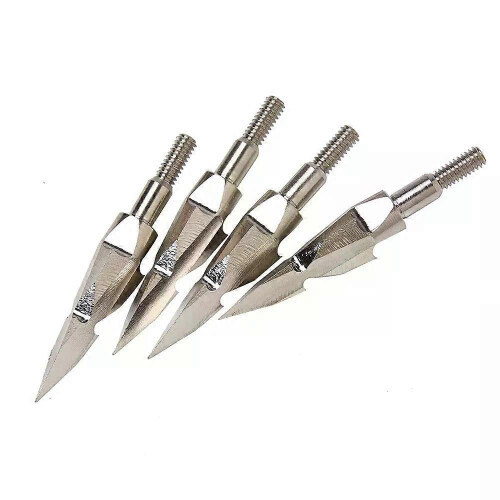 6 12 24 pièces 150 grains pointe de flèche pointe traitement de surface pointe large arc chasse bête 1