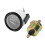 52 mm/2 inch universele auto-oliedrukmeter 0-100 PSI oliedrukmeter LED-meter met sensor voor 12V 4