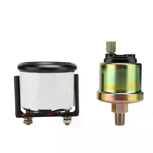 52 mm/2 inch universele auto-oliedrukmeter 0-100 PSI oliedrukmeter LED-meter met sensor voor 12V 1