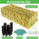 72 set stenullskuber för hydroponics 15 tum stenullsplanteringskuber Absorption hydroponics meshnät 2